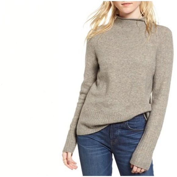 madewell donegal inland turtleneck sweater